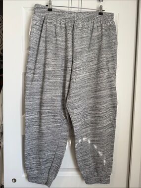 PINK Victoria's Secret Heather Gray Marled Jogger Pants